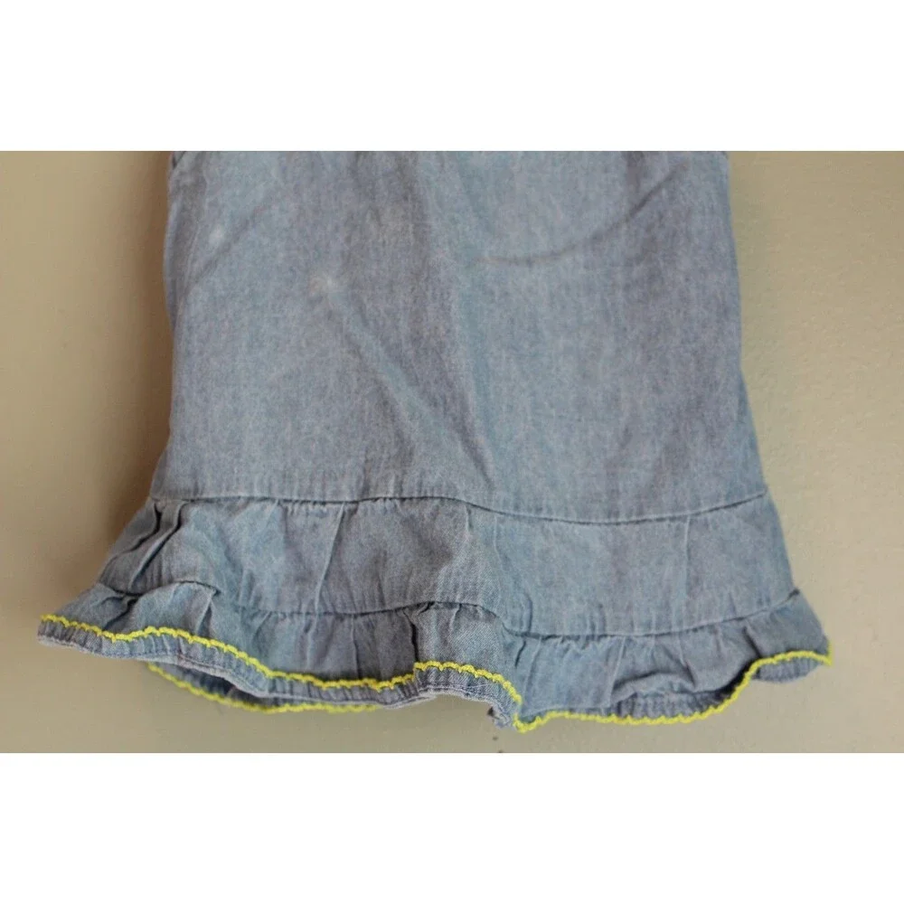 Park Bench Kids Floral Demin Spaghetti Strap Top Baby 24M